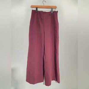 Zara Burgundy Pants